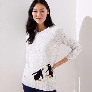 Loft penguin sweater